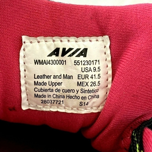 AVIA Women’s size 9.5 Athletic Gym Exercise Shoes - Picture 6 of 7